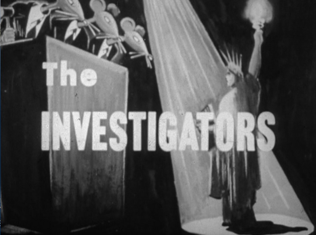 Title Card: The Investigators (1948)